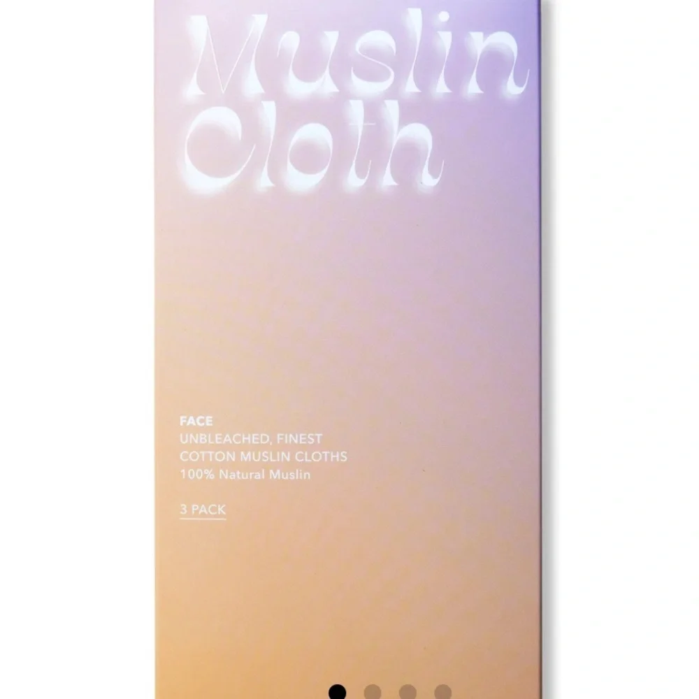 HBFit White Muslin‎ Cloth - 3-Pack